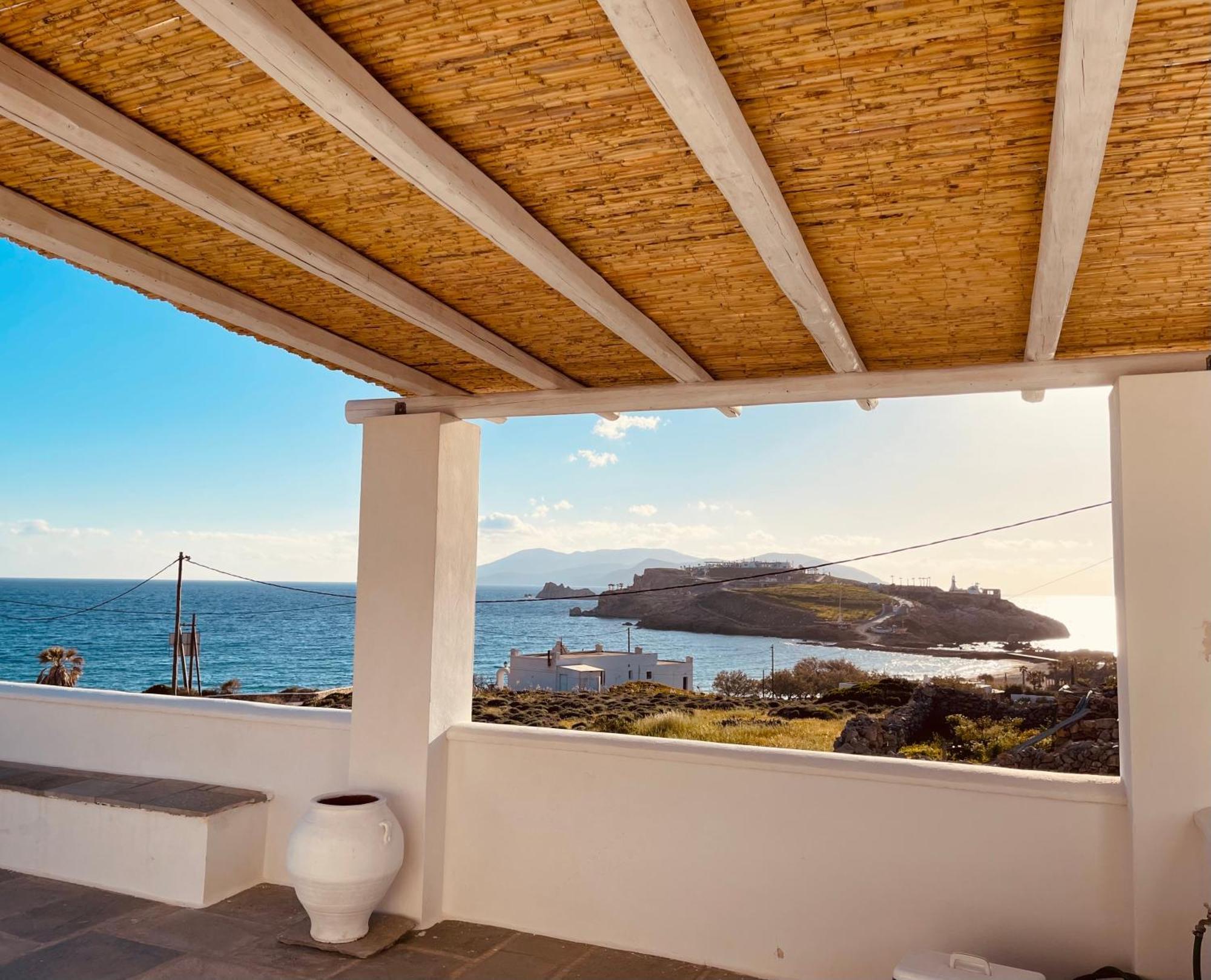 Iosub Houses & Studios - Amazing View Studio In Koumbara Tzamaria Buitenkant foto